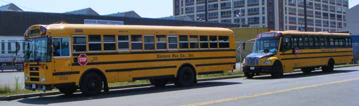 Eastern Bus Co Thomas 222 & Freightliner 142